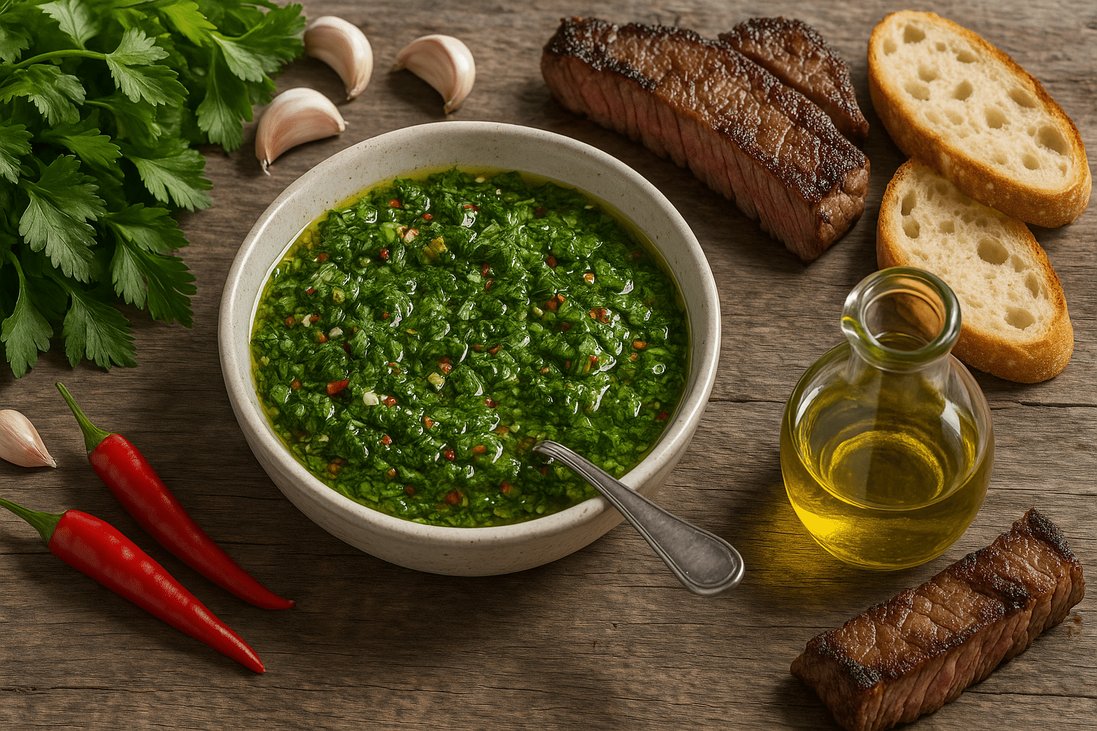 sauce chimichurri recette
